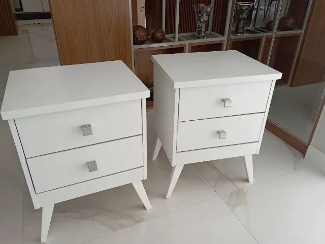 Promoção Mesa de Cabeceira Branco  - JFR   