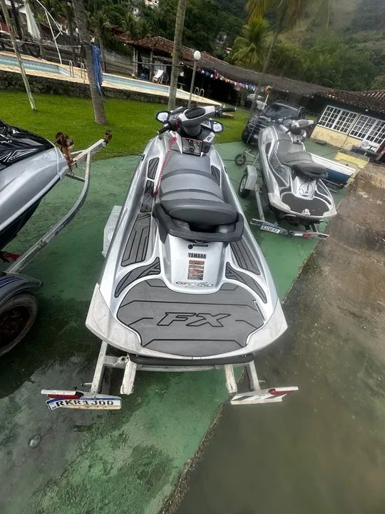 Jetski yamaha fx ho 2011 335 horas - ACEITO TROCA - PREÇO SEM CARRETA - Foto 4