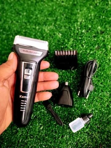 maquina de corta cabelo kemei 3 em 1 com (entrega gratis)