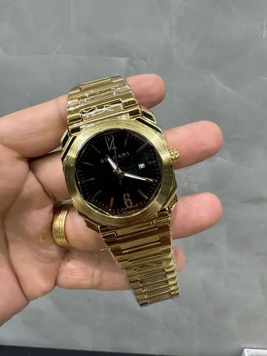 Relógio Bvlgari octo série ouro  - Foto 4