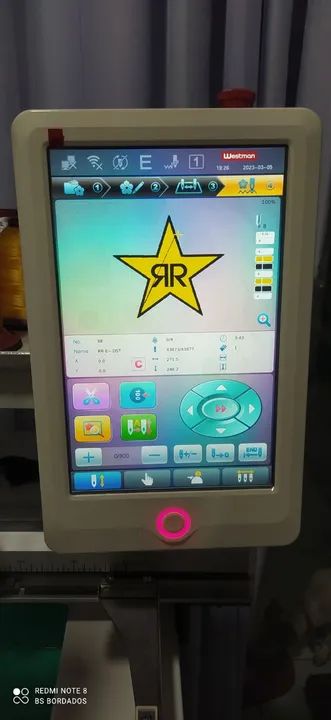 Bordadeira Industrial 1 cabeça 12 agulhas - Foto 3