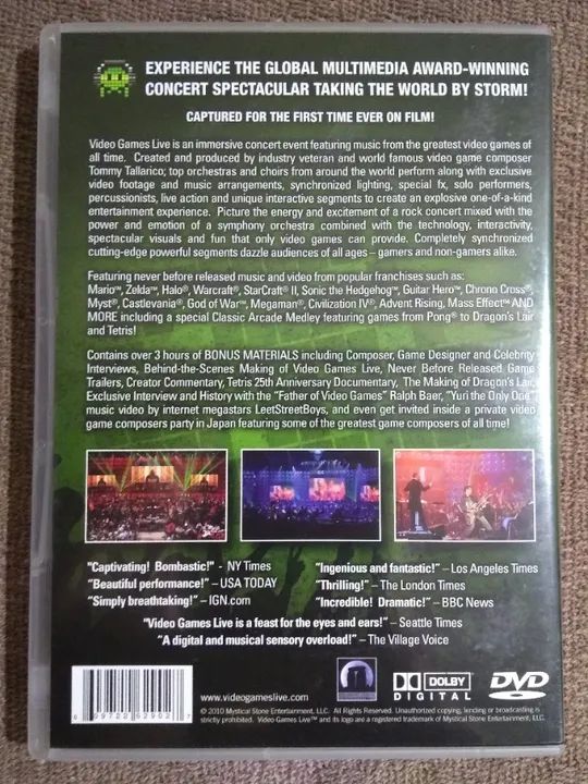 Dvd Videogames Live - Foto 5