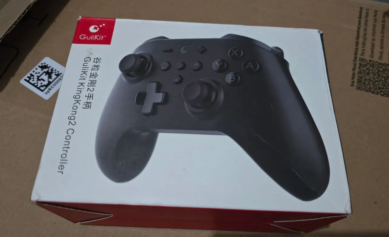 Controle GuliKit KingKong2 para Switch e pc hall effect 