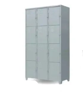 Roupeiro de aço com 12 portas 