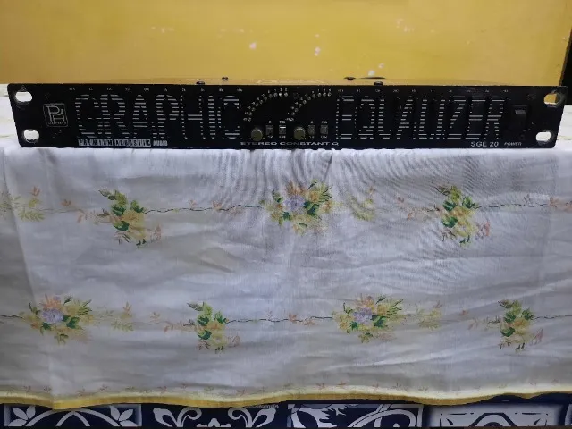 Equalizador Gráfico Profissional Premium Acoustic