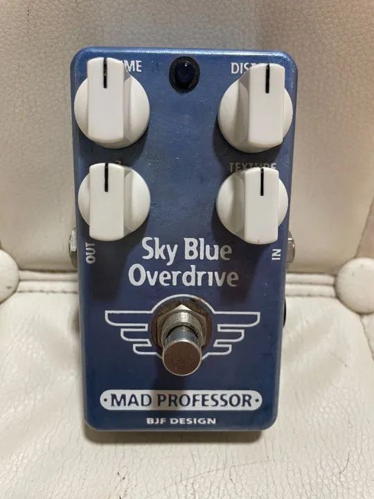 MAD PROFESSOR Sky Blue Overdrive エフェクター Pedal Mad Professor Sky Blue Overdrive - BJF - Feito a Mão na