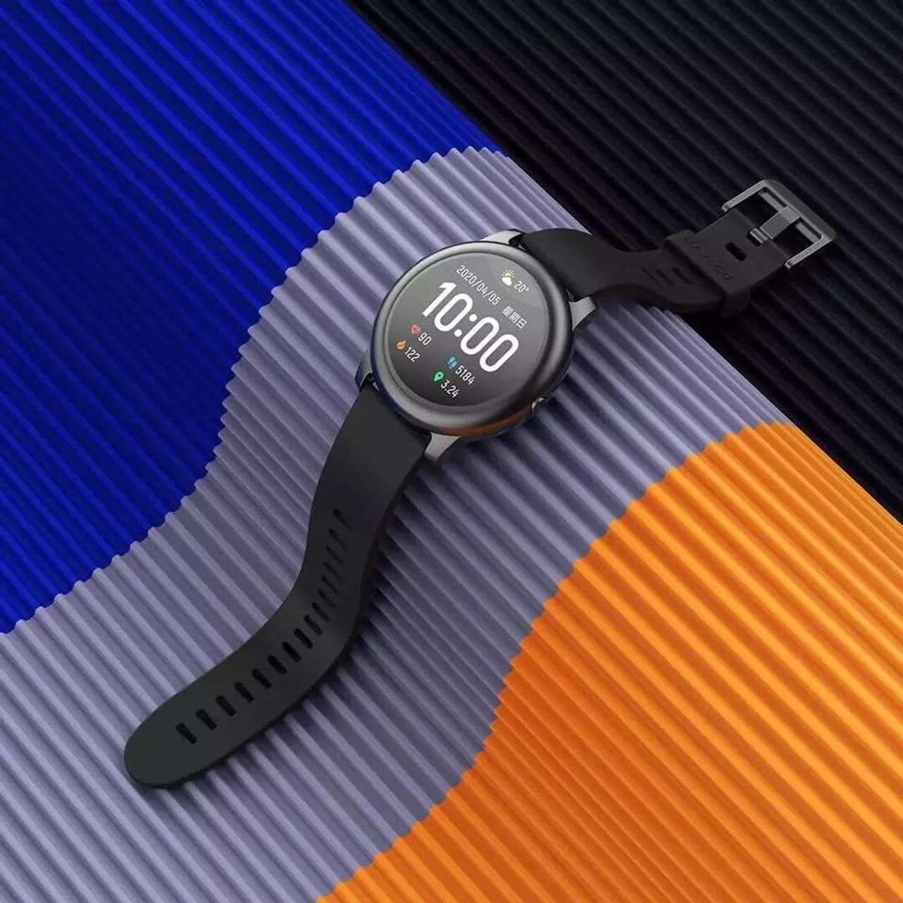 Smartwatch XIAOMI Haylou Solar LS05+BRINDE Pulseira Extra + Película/Bateria 20 dias - Foto 3