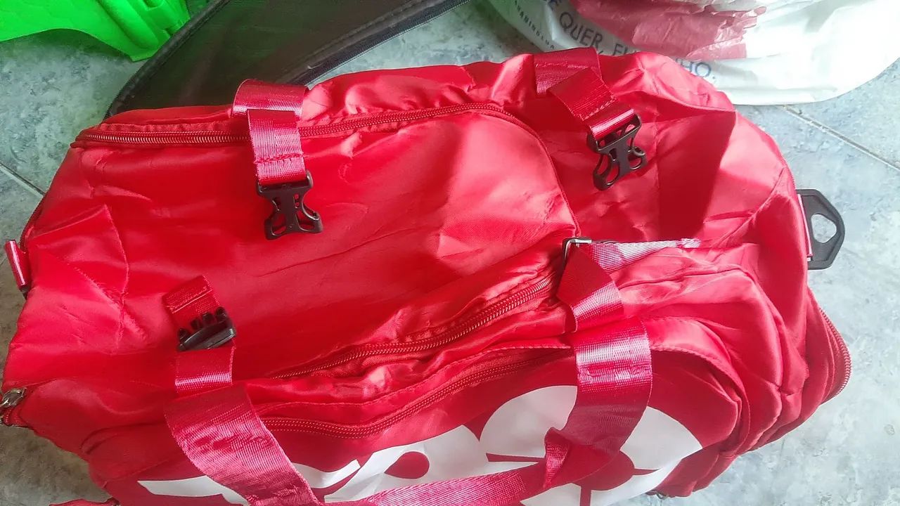 Mochila de Academia T60 Vermelha - Foto 2