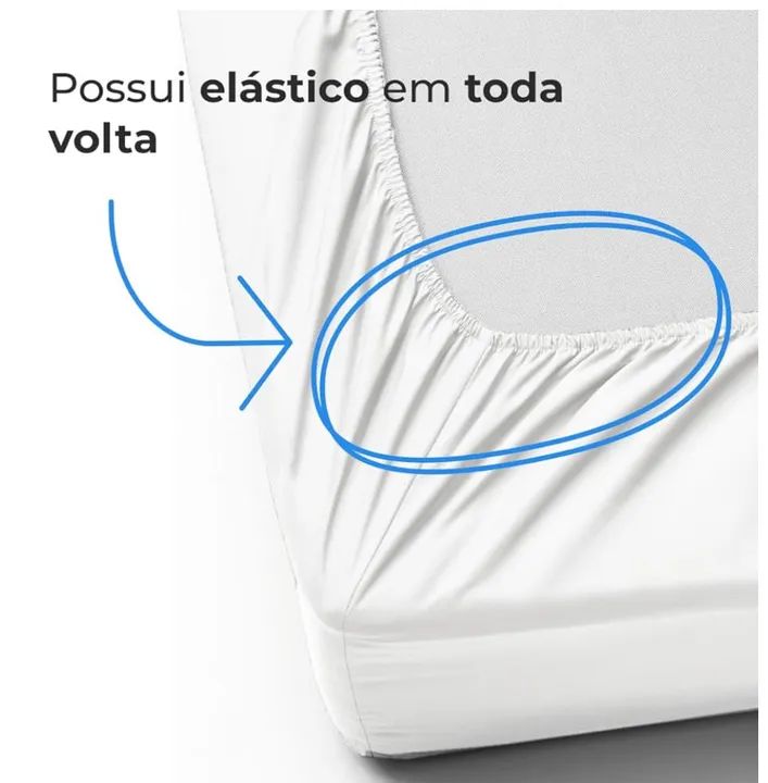 Protetor Colchão MINI Berço NOVO - Foto 5