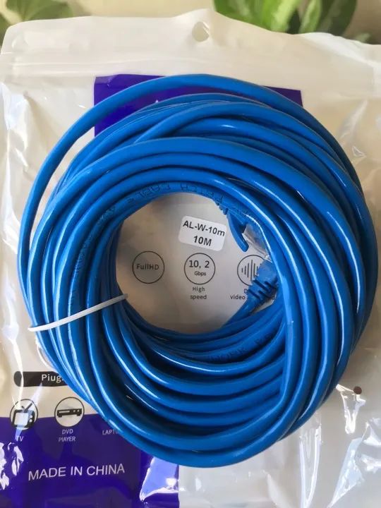 Cabo de Rede LAN Internet/Ethernet Novo (1,5m /2m /5m /10m /15m) Garantia - Foto 2