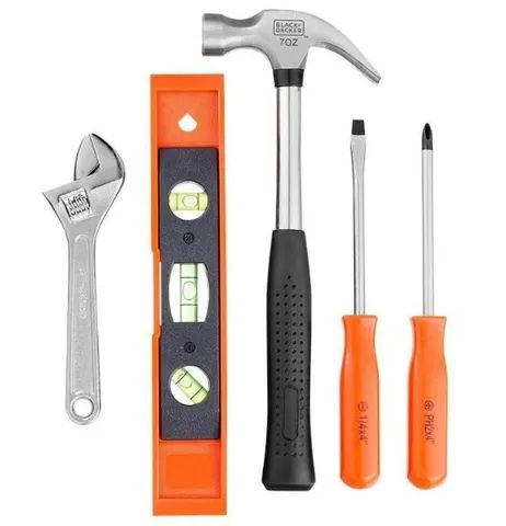 Kit De Ferramentas 5 Peças Black Decker lacrado - Foto 3