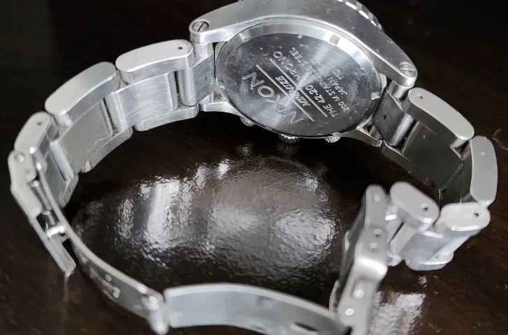 Relógio Nixon 42 20 Chromo / black - Foto 3