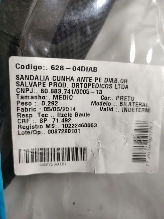 SANDÁLIA EM CUNHA Ortopedia - Foto 5