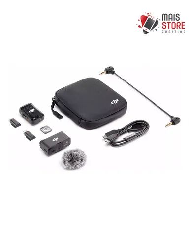 Microfone Dji Mic 2 (1 TX + 1 RX) (Novo/Lacrado)  - Foto 3