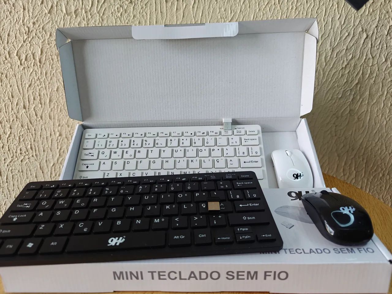 Kit teclado e mouse sem fio portátil  - Foto 2