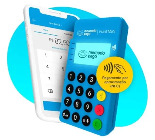Máquina cartão bluetooth ME30s botao redondo sem aproximação - Foto 2