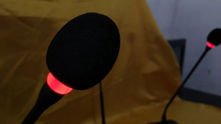 Microfone Para Púpito Sem Fio CSR-820B (duplo) - Foto 4