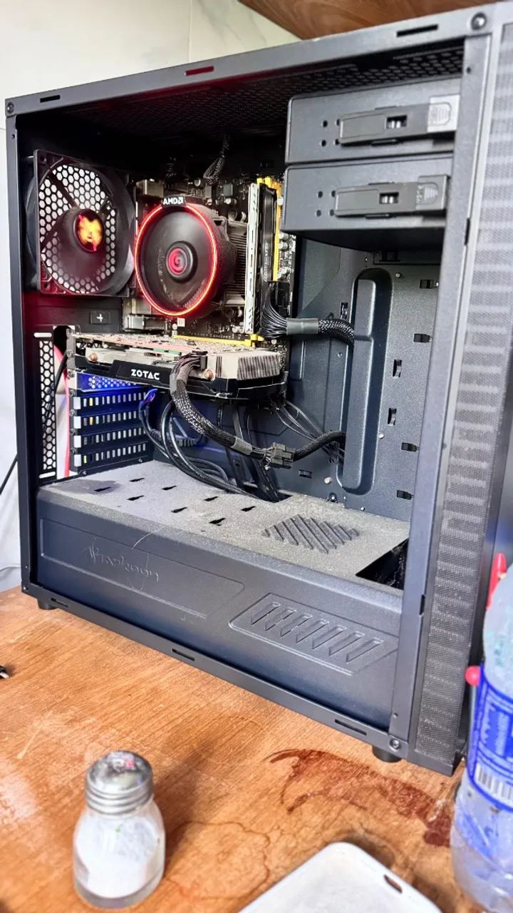 Pc Gamer Completo (PC, Mouse, Teclado e Monitor) Custo-benefício| Ryzen 7, Gtx 1060 6gb - Foto 5