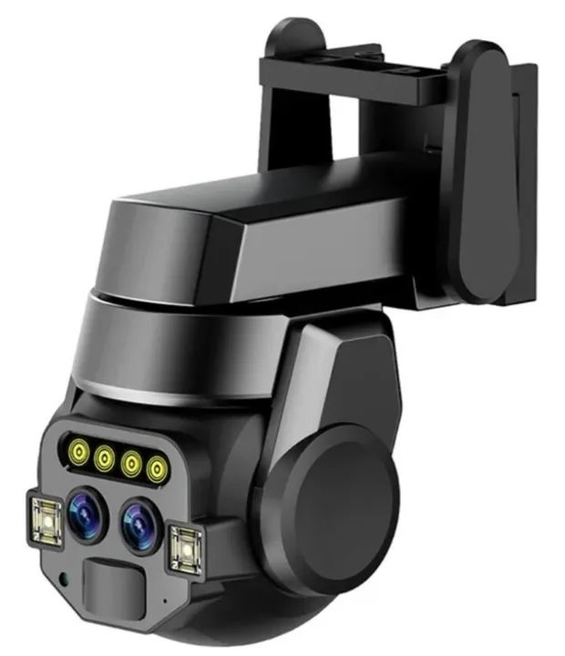 Câmera De Segurança Ip Ca210 Visão Noturna Cores Lente Dupla IP67 - Foto 2