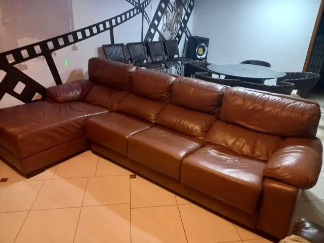  Sofa em Couro de Bufalo - Foto 2