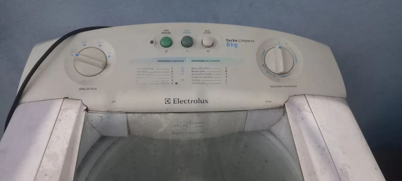 Máquina electrolux 8kg