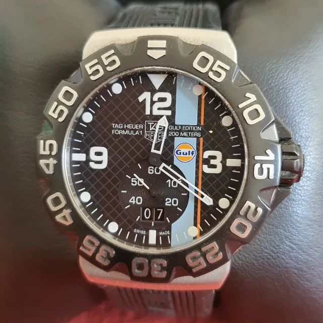 Relógio Tag Heuer Formula 1 GULF Special Edition - WAH1013