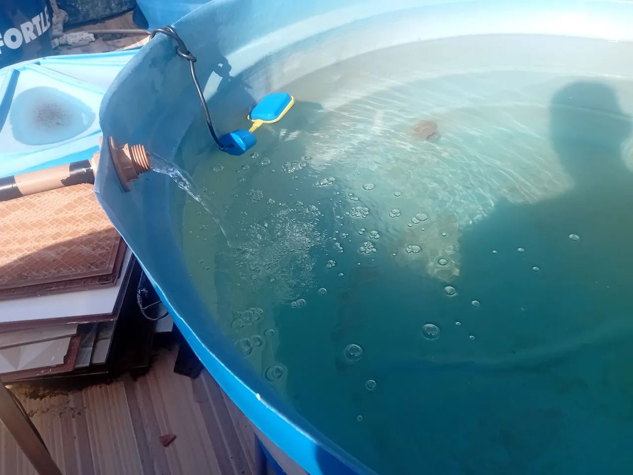Instalação para caixas d'água e tanques