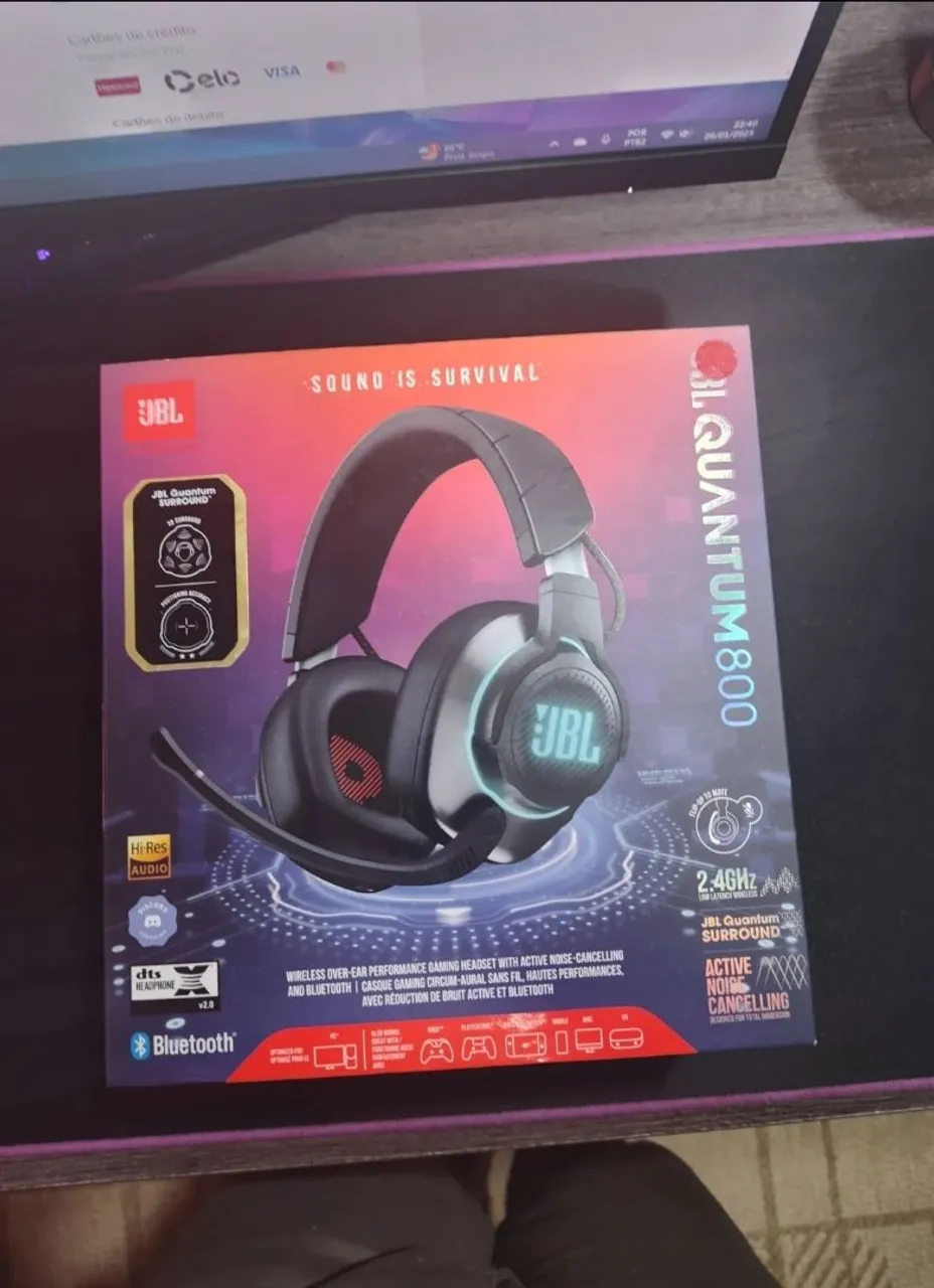 Headset Gamer JBL Quantum 800 - Sem Fio
