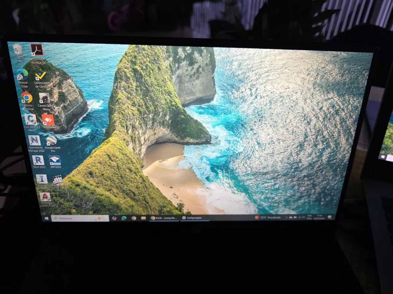 Monitor Portátil 15,6" 1080P