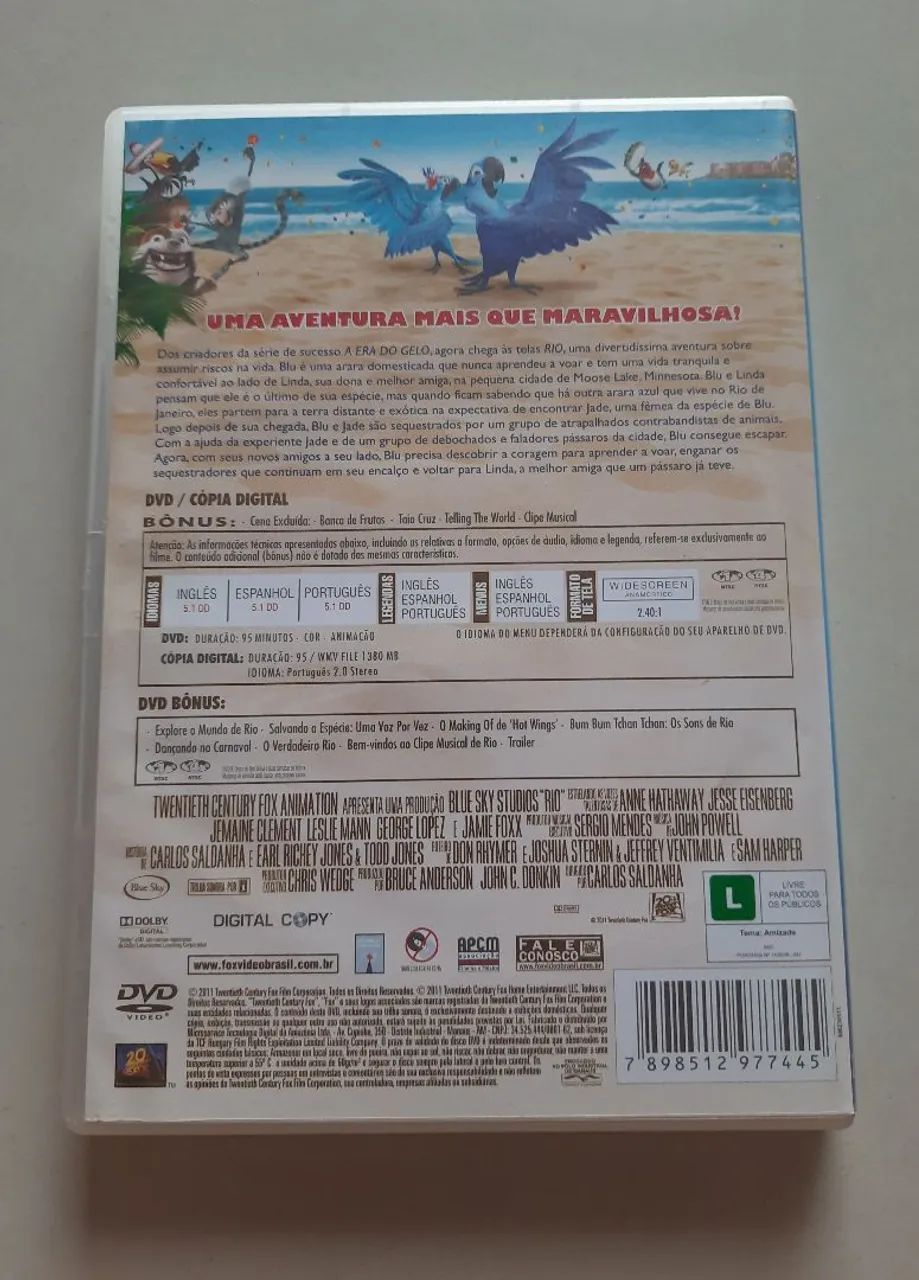 DVD Rio (duplo) - Foto 4
