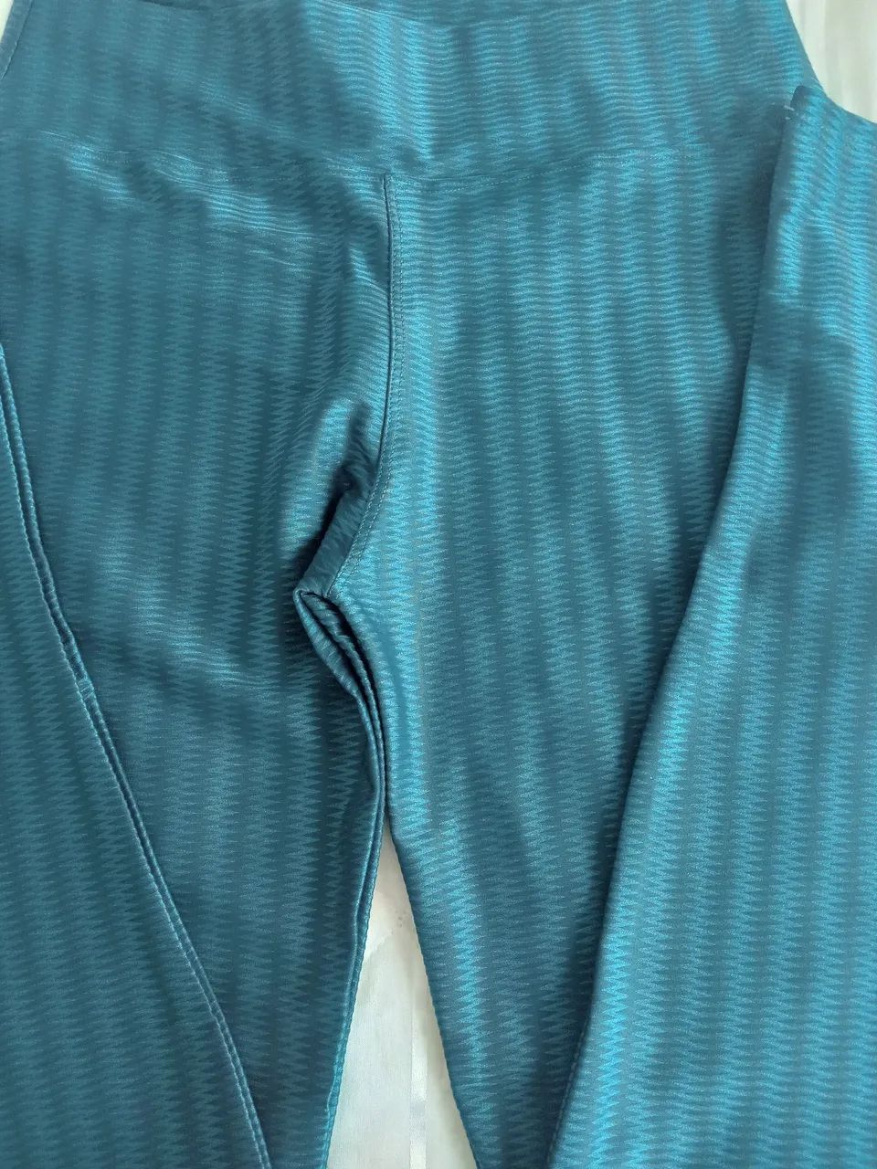 Calça Legging Verde escuro Texturizada