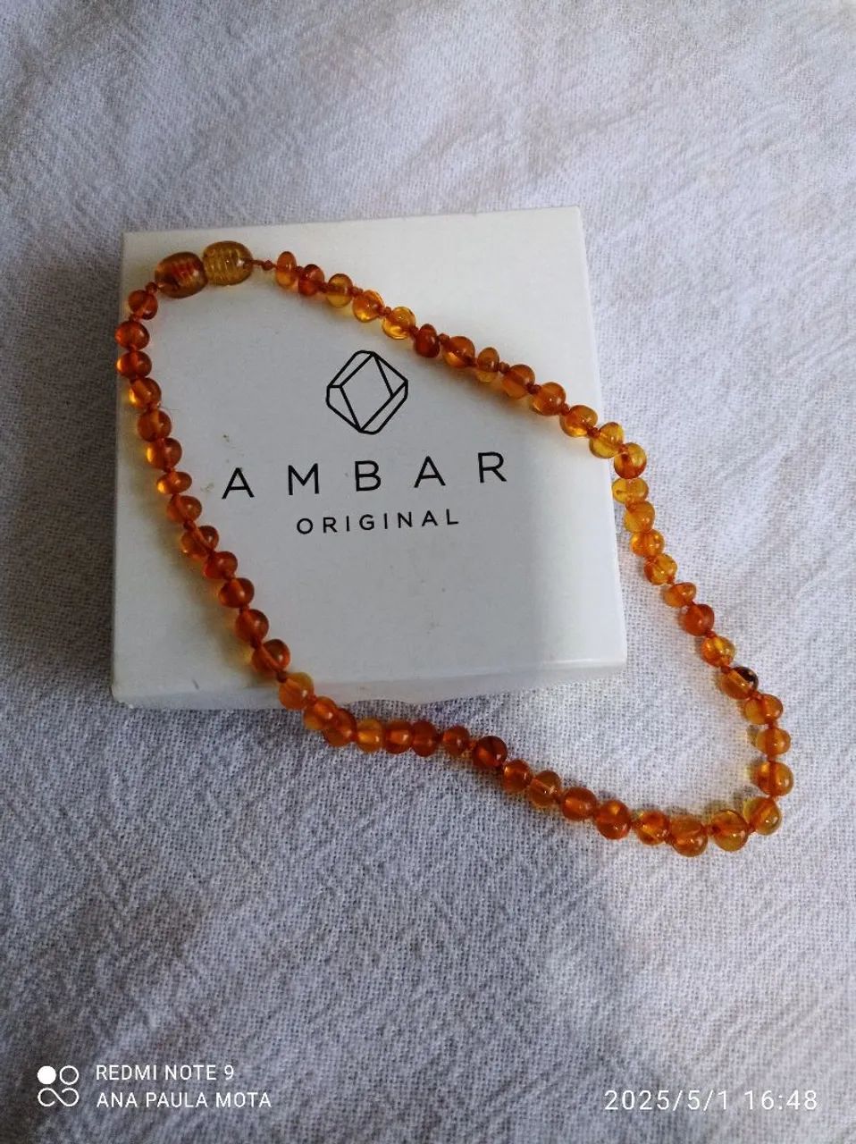 Colar de AMBAR Original 