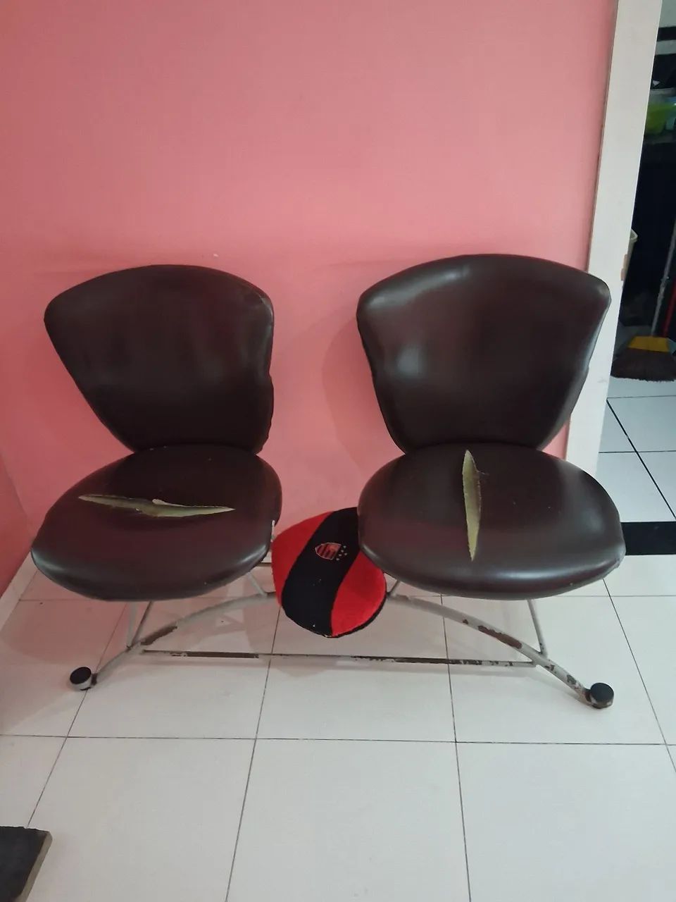 Cadeira de espera de 2 lugares