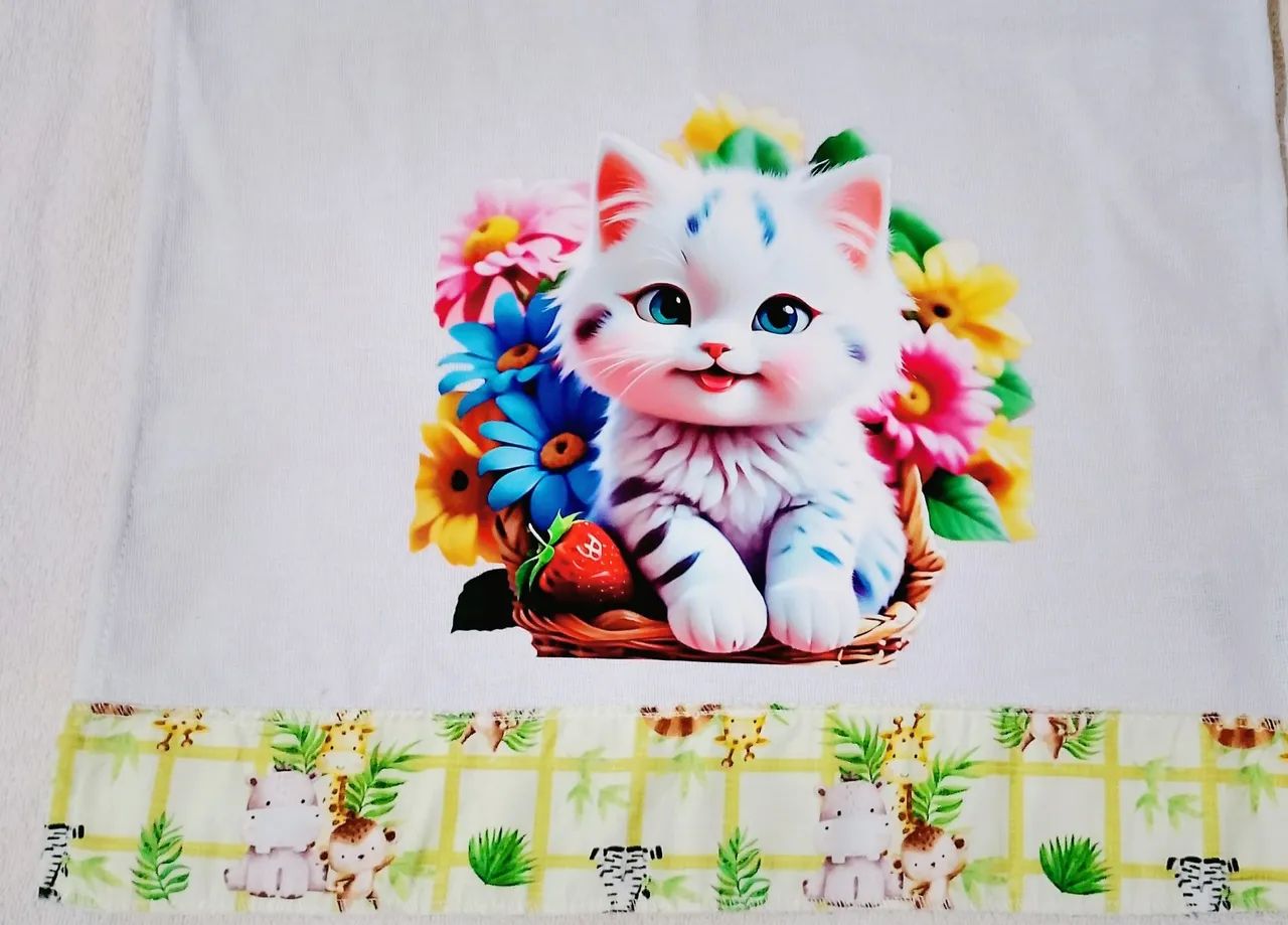 Vendo lindos panos de prato super promoção 1 pano15,00 comprando 3  panos 38,00,0 - Foto 3