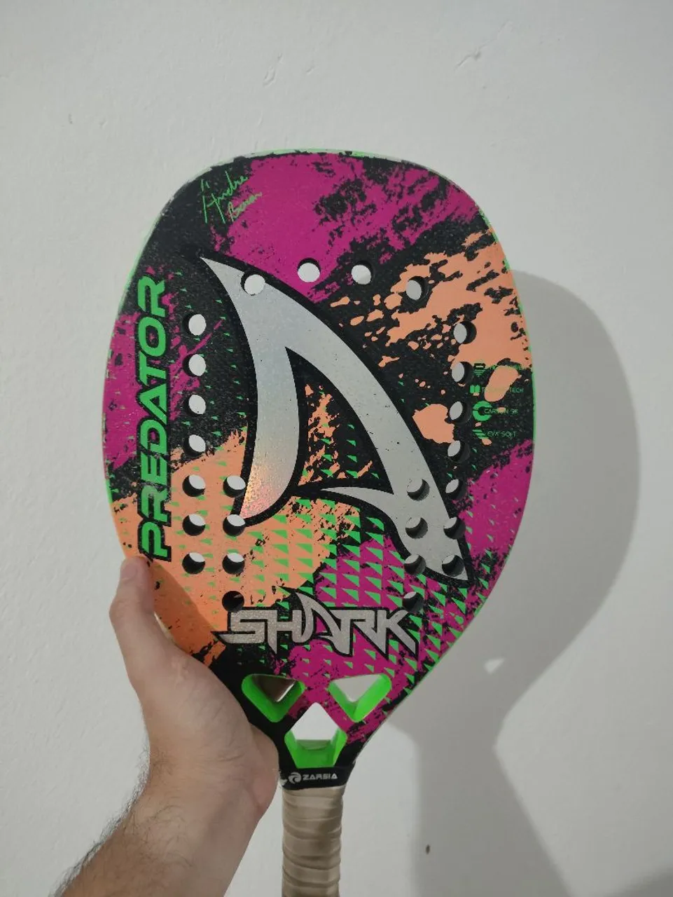 Raquete de Beach Tennis Predator Shark