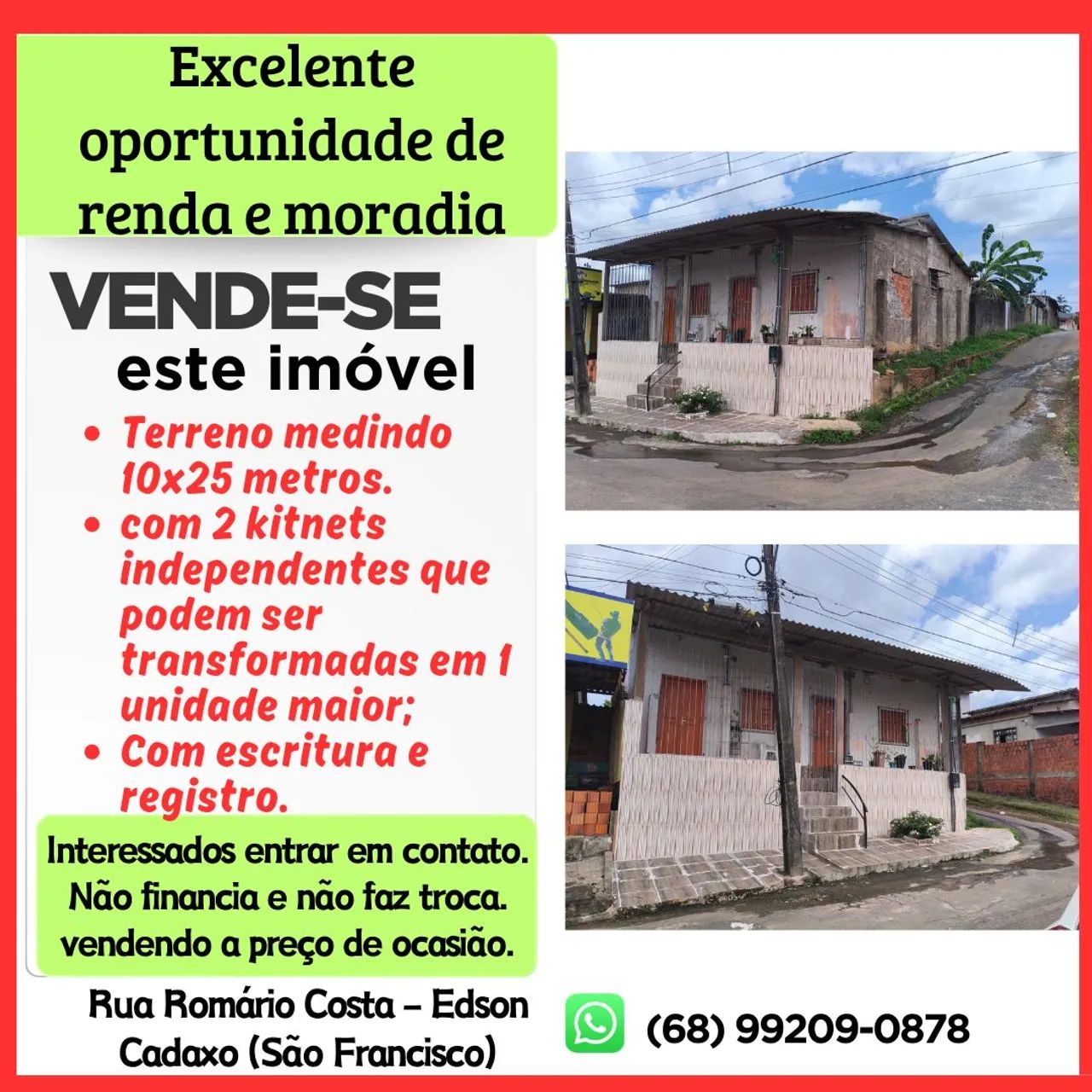 Foto - Rio Branco - Conjunto Oscar Passos