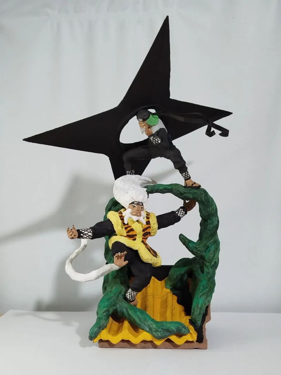 DIORAMA -  HIRUZEN HOKAGE & REI MACACO!  - Foto 4