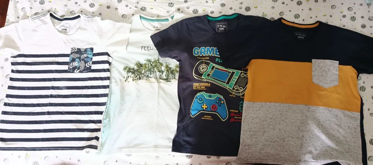 CAMISAS RENNER TAM 10 ANOS 