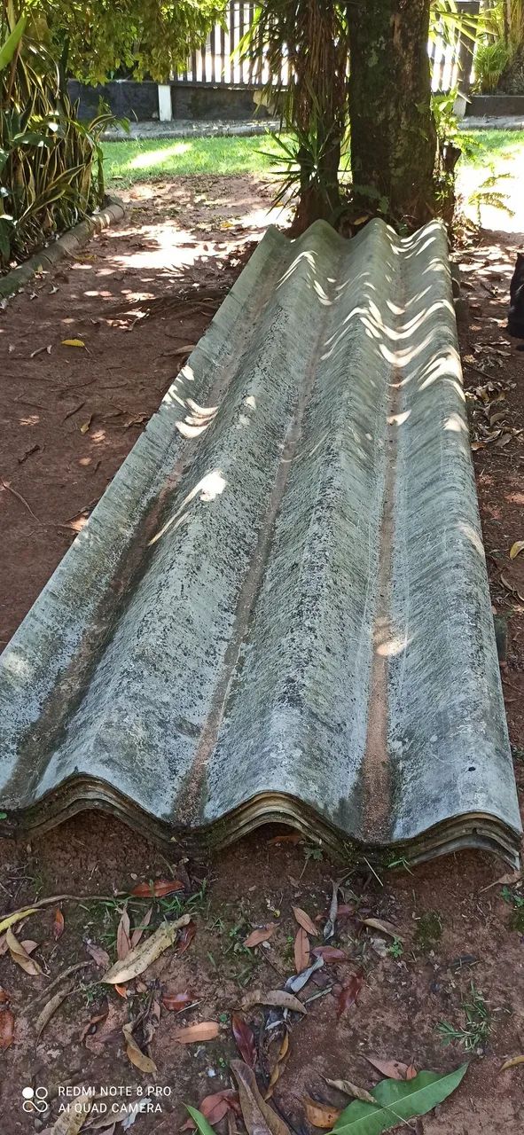 Telhas Canaletão de Amianto Usadas