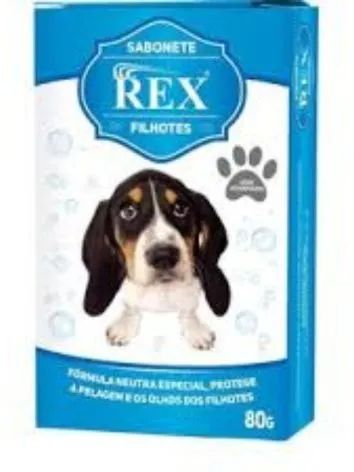 Kit Shampoo+ Sabonete Pet Filhotes Brilho Maciez Cães Gatos - Foto 4