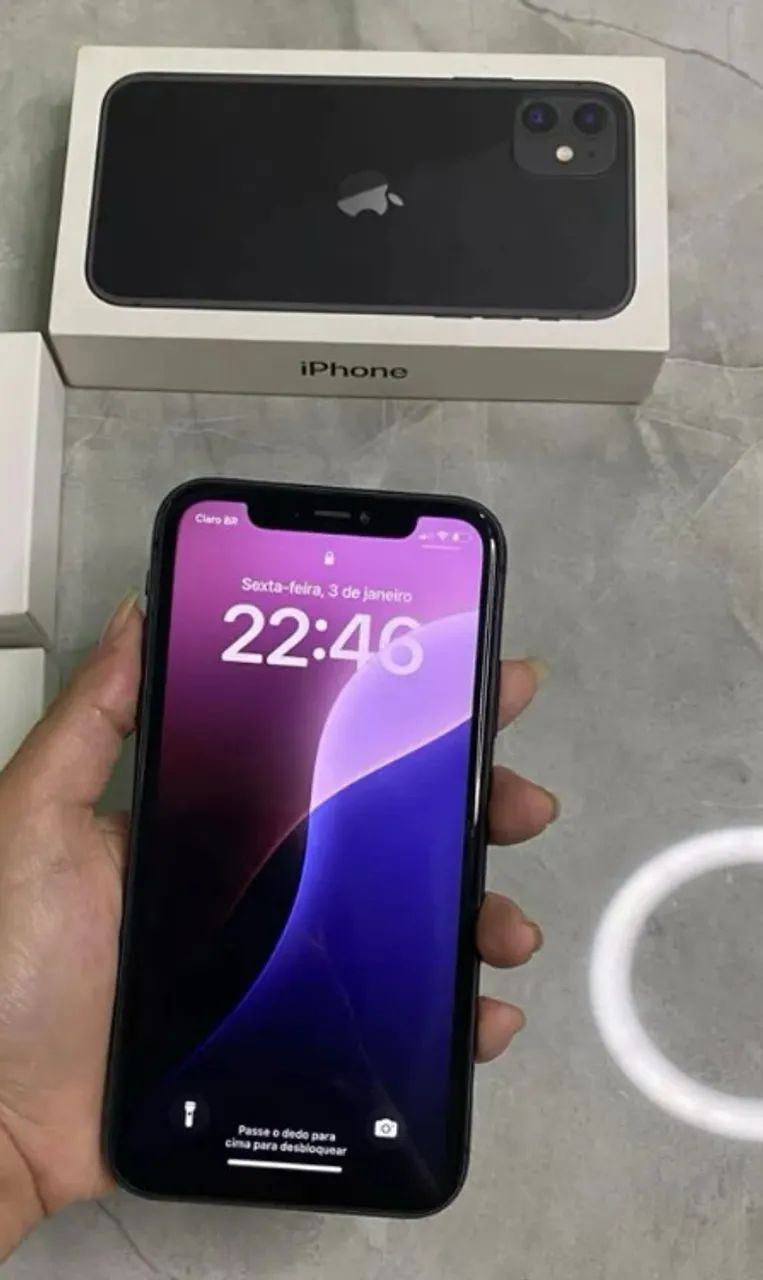 IPHON 11 64GB BLACK PERFEITO ESTADO 