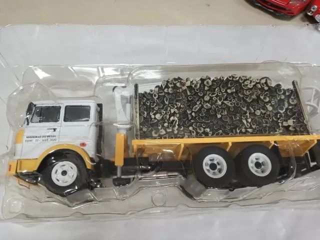 Miniatura Caminhão Fiat 190H 1/43 Madeireira #1J416 - Foto 6