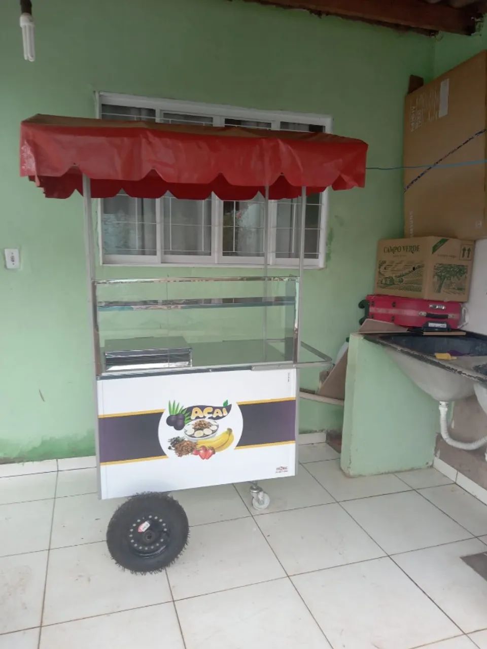 Locacao Aluguel de Carrinho de Açai