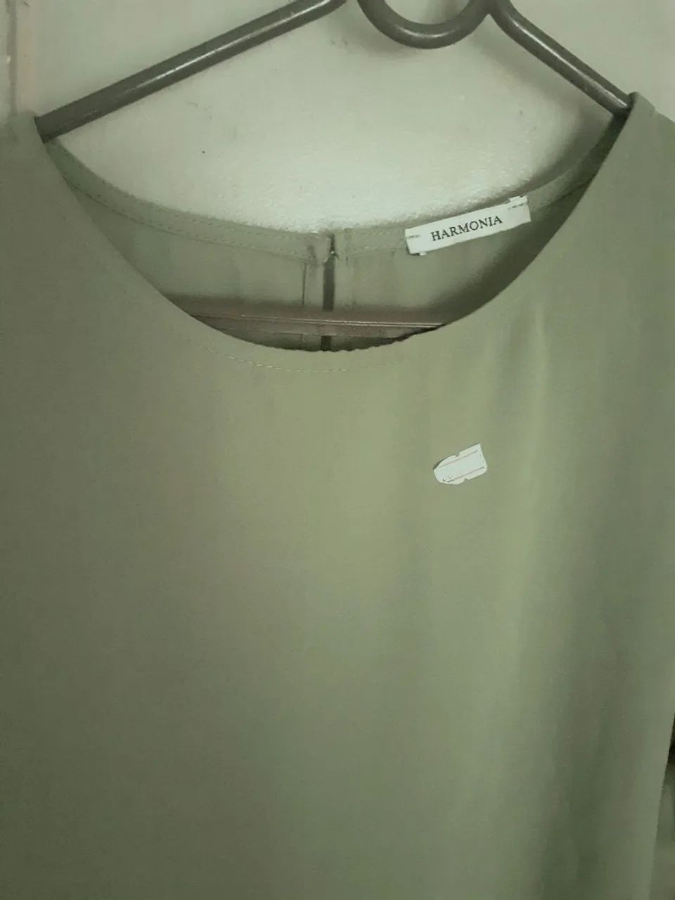 Blusa Verde Manga Longa Elegante - Foto 4