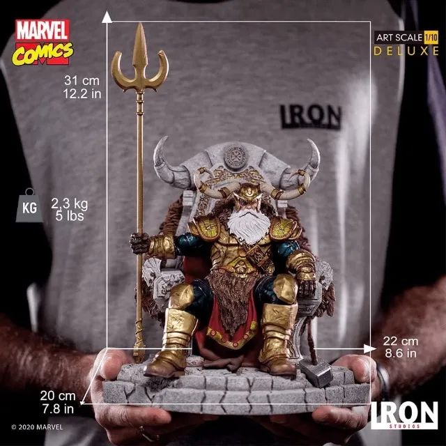 Odin Deluxe 1/10 - Marvel Comics Series 6 Iron Studios - Foto 6
