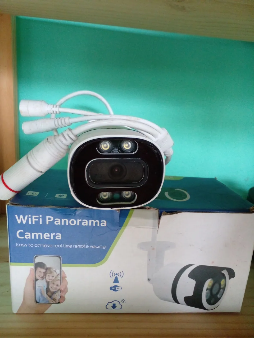 Câmera de Segurança WiFi Panorama