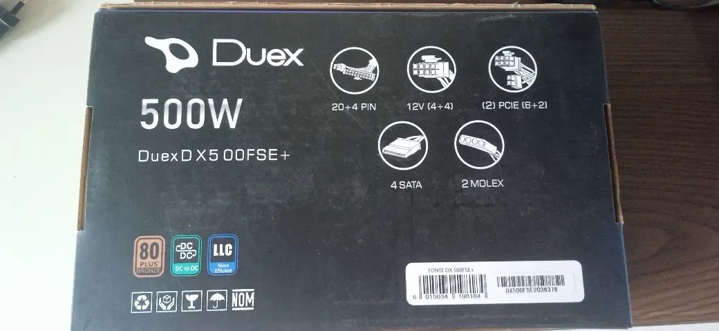 Fonte 500w 80 Plus Bronze - Foto 2