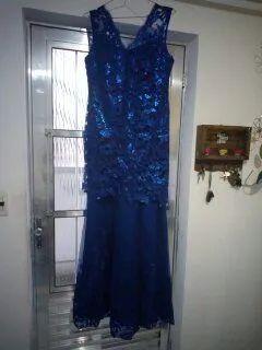 Vestido Azul de festa - Foto 4