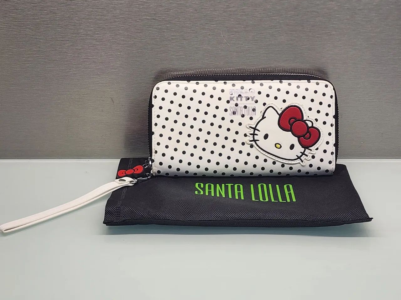 Carteira de couro da Hello Kitty by Santa Lolla 2018 nova