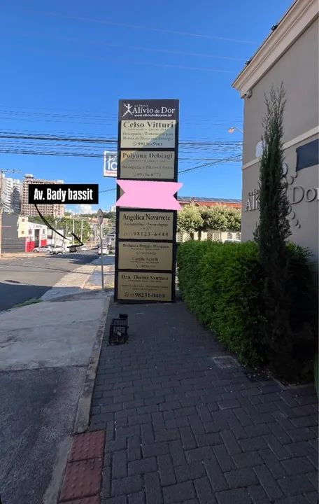 Consultório de Estética (sala mobiliada) Período Mensal 